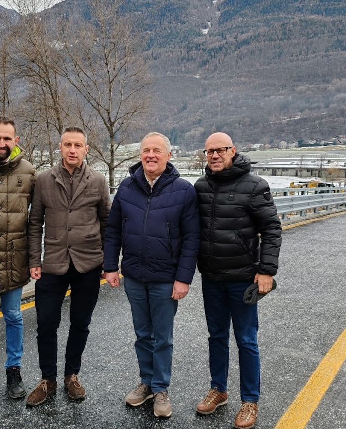 Ha riaperto al traffico il ponte di Brissogne