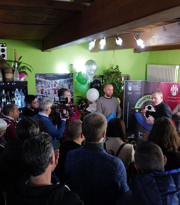 Un momento della presentazione (photo credit Andrea Lucat)
