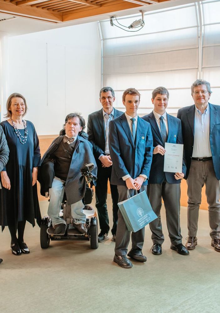 Premio 'Abbé Trèves 2025' al 15enne Samuele Cattarinussi