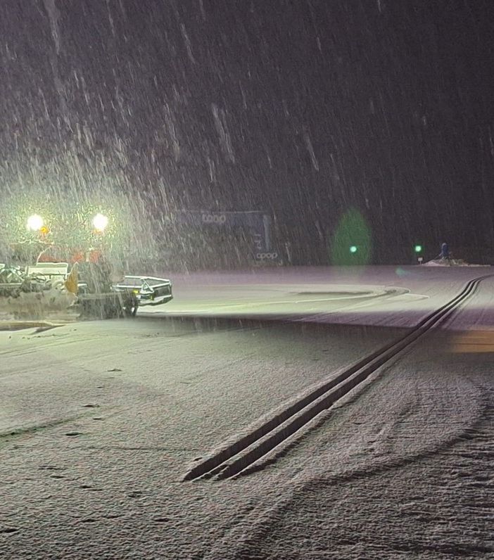 Preparazione della pista (photo credit Events in Cogne)