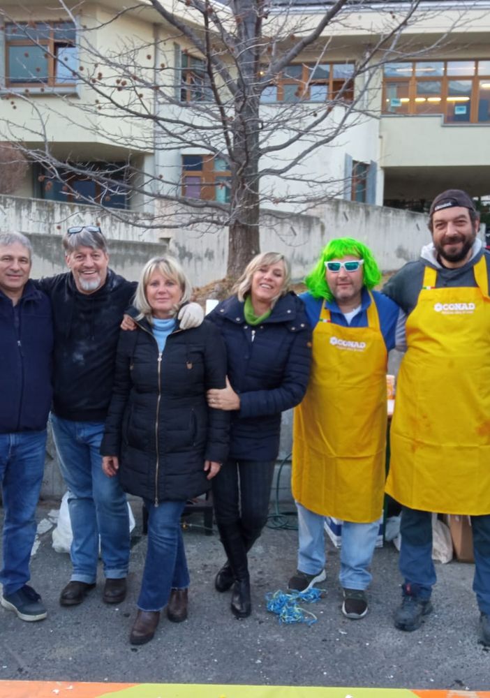 Gli organizzatori del Carnevale della Proloco