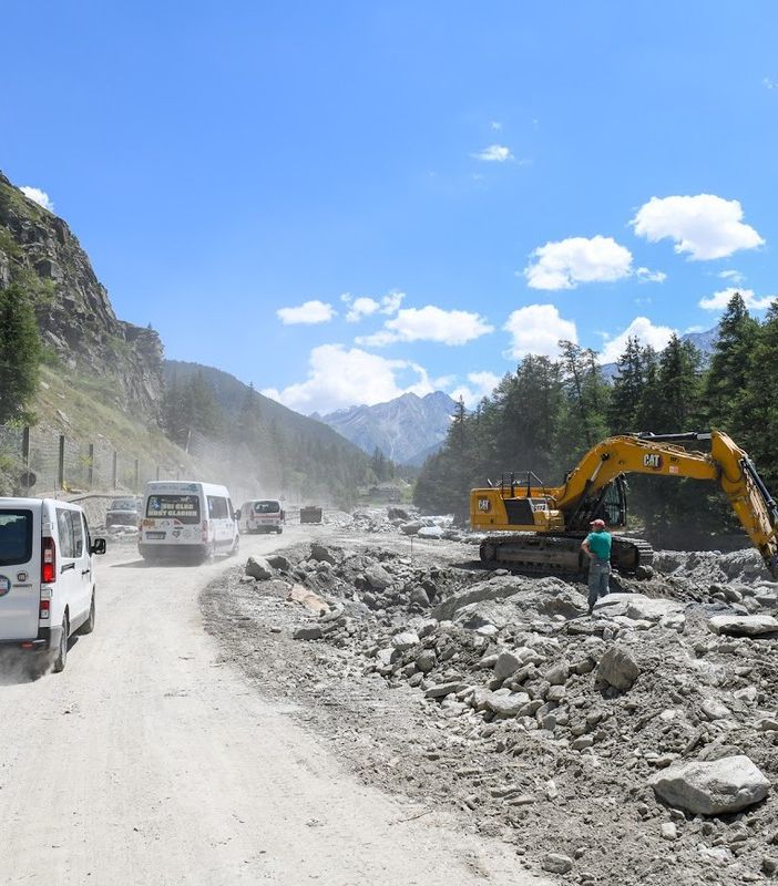 Salite a Cogne 410 persone per recuperare i loro veicoli