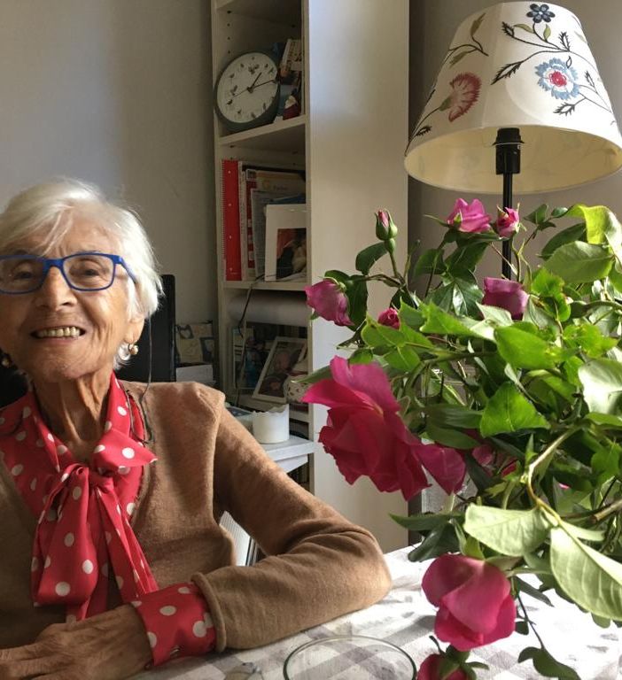 Clara Reich il giorno del suo compleanno, il 10 maggio scorso