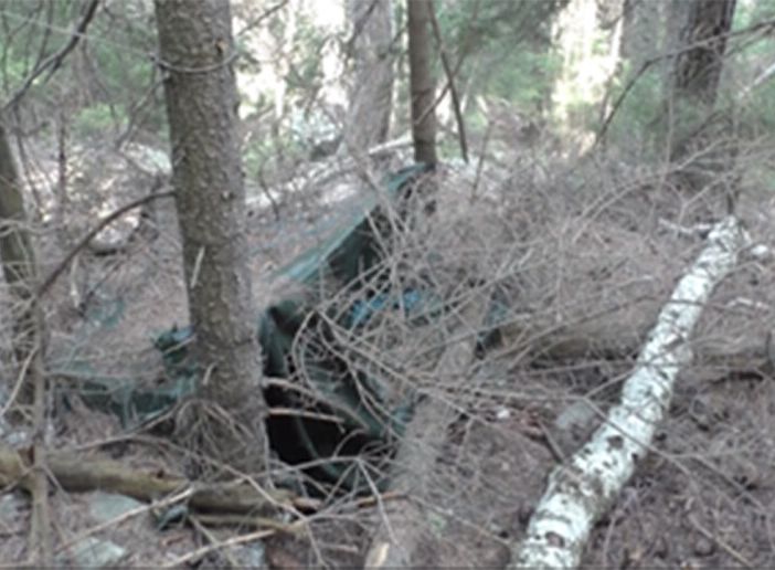 Resti umani in un bosco a Gressan; sono di un 72enne di Quart scomparso nel 2021