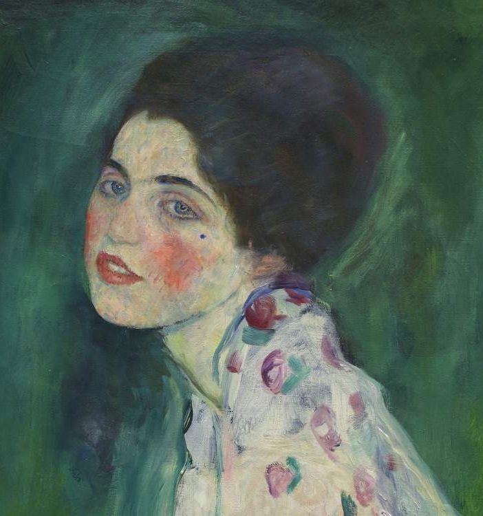 Al Forte di Bard il 'Ritratto di signora' di Gustav Klimt