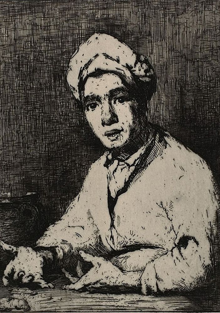 'La ricetta del cuoco', 1878 - Théodule Ribot (1823-1891)