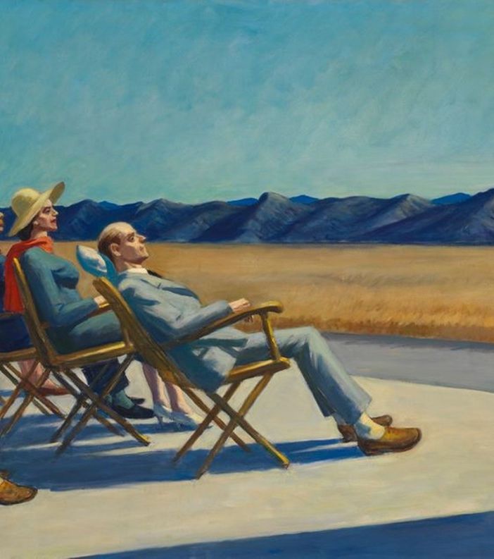 People in the Sun, 1960-Edward Hopper (1882-1967)