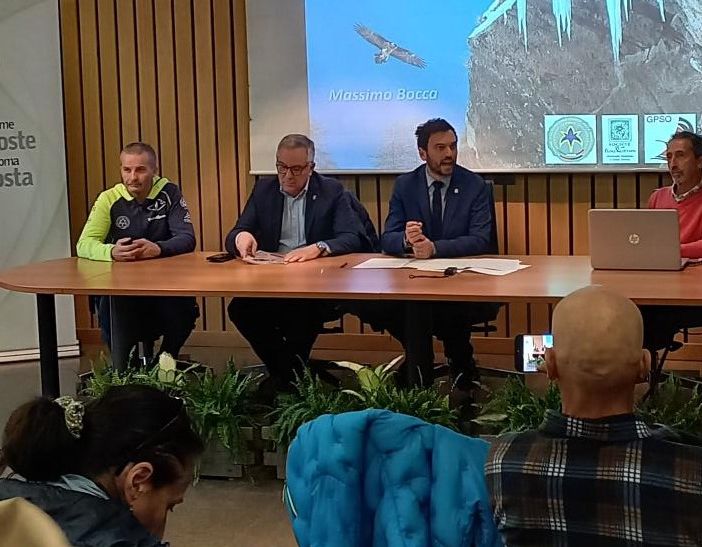 Da sn Ezio Marlier, Giulio Grosjacques, Marco Carrel e Massimo Bocca