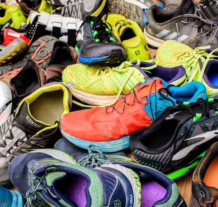 Aymavilles, con le scarpe usate si faranno i pavimenti delle aree giochi