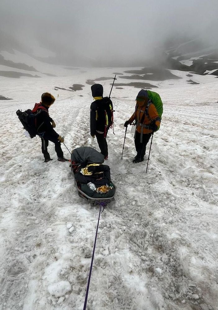 In salvo escursionista rimasta bloccata al Col de la Seigne