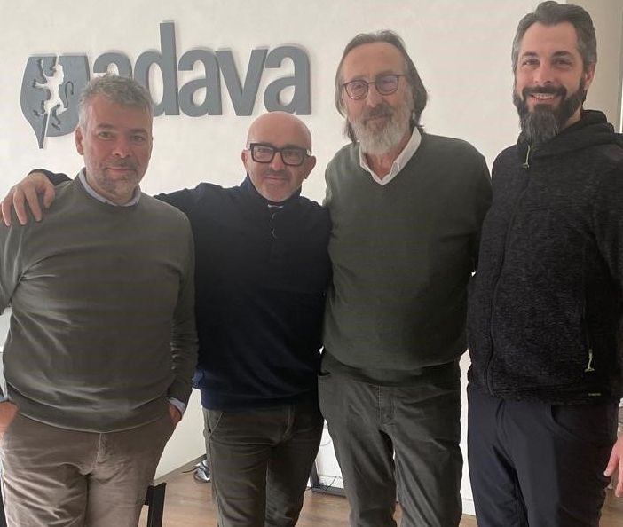 Da sn Emilio Conte, Giovanni Valente, Luigi Fosson e Michele Ciarlariello