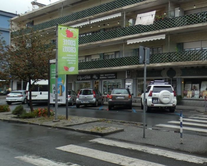 Il bar-tabaccheria in viale Conte Crotti ad Aosta