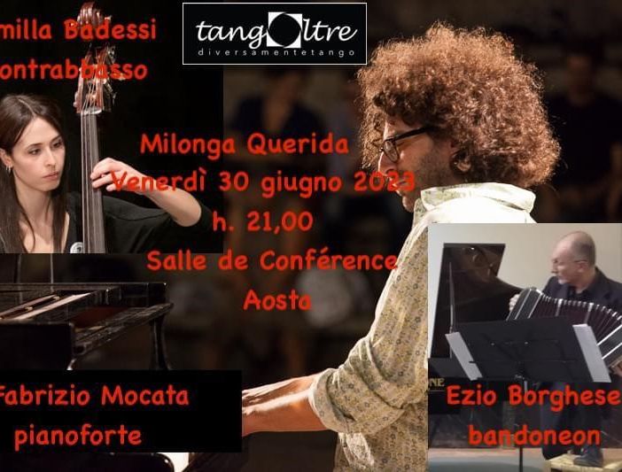 Con Fabrizio Mocata ad Aosta si torna a ballare il tango argentino