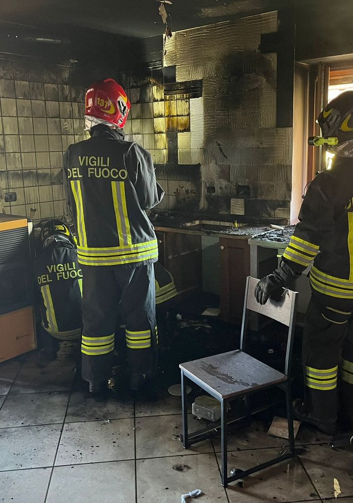 Domato l'incendio in un'abitazione a Pollein