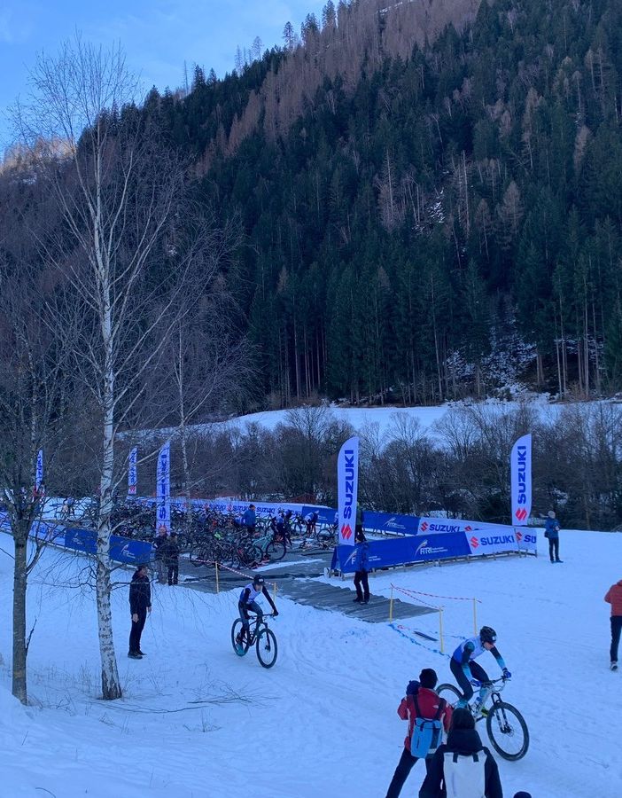 Primi podi ai Mondiali di Winter Triathlon a Cogne