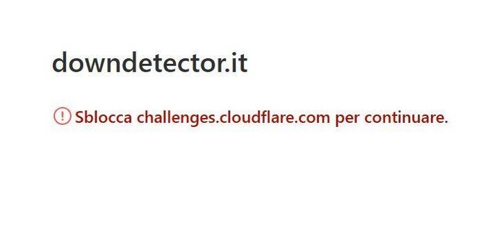 Cloudflare ko, tante piattaforme e siti internet bloccati per ore Cloudflare ko, tante piattaforme e siti internet bloccati per ore