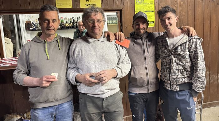 Da sn Lorenzo Fontanaravaz, Pietro Meynet, Patrick Vout e Fabio Fichera Da sn Lorenzo Fontanaravaz, Pietro Meynet, Patrick Vout e Fabio Fichera