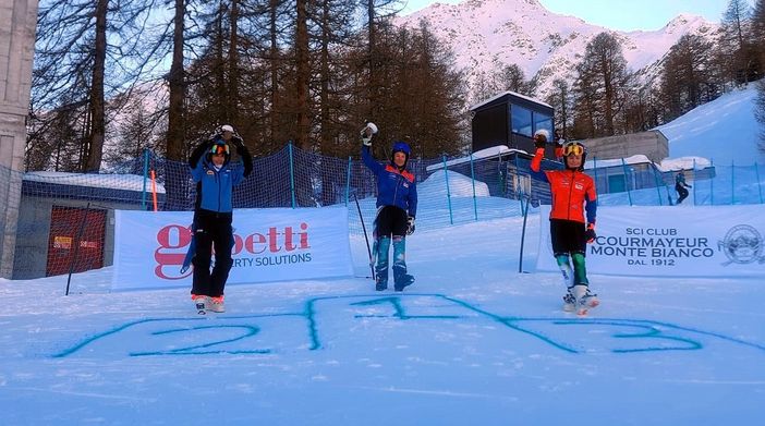 Sci alpino: a Umberto Chiappello lo Slalom Ragazzi di Courmayeur