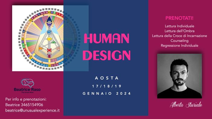 Torna in Valle lo 'Human Design' di Alberto Sturiale Torna in Valle lo 'Human Design' di Alberto Sturiale