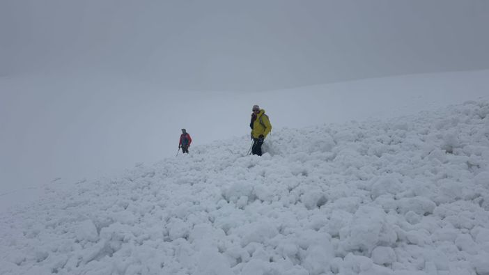 In salvo gli alpinisti rimasti bloccati ieri sul Gemello del Breithorn In salvo gli alpinisti rimasti bloccati ieri sul Gemello del Breithorn