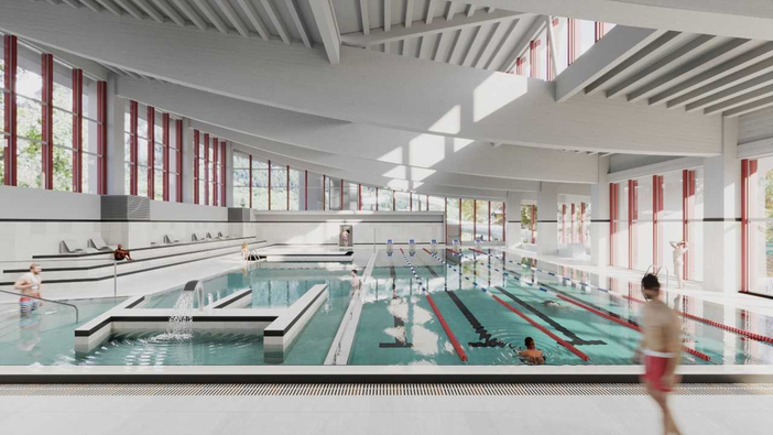 A luglio dovrà riaprire al pubblico la 'nuova' piscina di Pré-St-Didier A luglio dovrà riaprire al pubblico la 'nuova' piscina di Pré-St-Didier