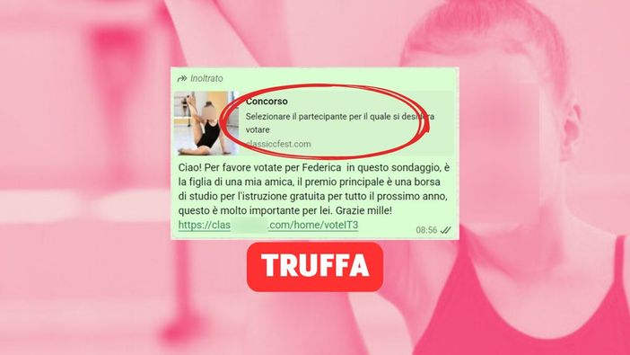 'Vota la ballerina figlia dei miei amici'; la truffa che corre su WhatsApp e clona l’account 'Vota la ballerina figlia dei miei amici'; la truffa che corre su WhatsApp e clona l’account