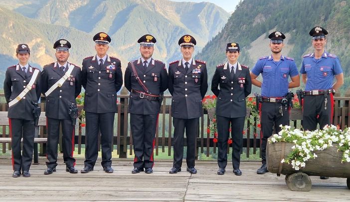 Il generale Galletta ha visitato le Stazioni dei carabinieri della Valle Il generale Galletta ha visitato le Stazioni dei carabinieri della Valle