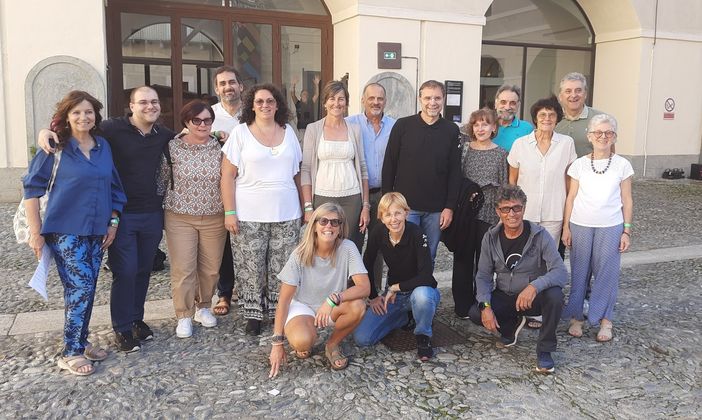 I partecipanti alla masterclass del maestro Daniele Manca al Forte di Bard