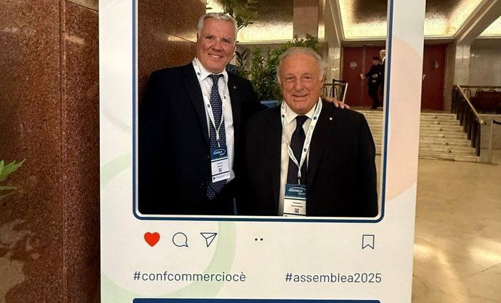 Da dx Graziano Dominidiato ed Ermanno Bonomi Da dx Graziano Dominidiato ed Ermanno Bonomi