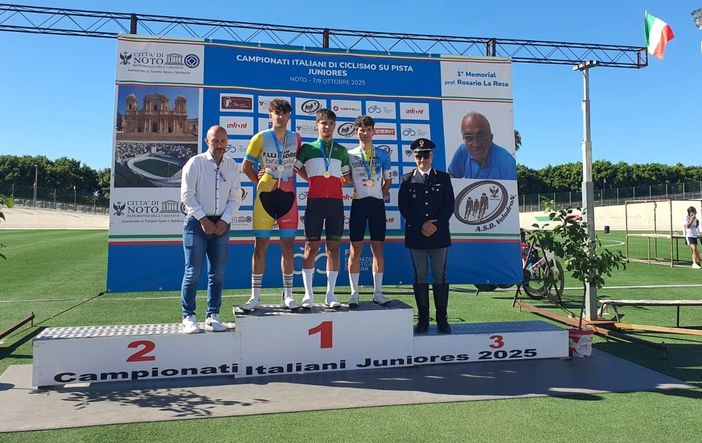 Ciclismo: Kristian Blanc sul podio dello Scratch degli Italiani Pista