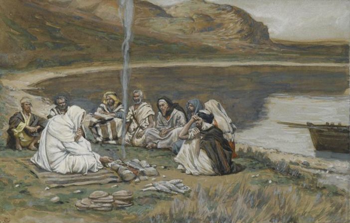 'Pasto di Gesù nostro Signore con gli apostoli', 1886-1894; James Tissot (1836-1902) 'Pasto di Gesù nostro Signore con gli apostoli', 1886-1894; James Tissot (1836-1902)