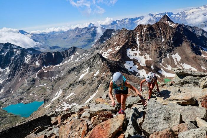 Francesca Travi Sabrina Bendotti alla 'Emilius 3559' (foto Roberto Roux) Francesca Travi Sabrina Bendotti alla 'Emilius 3559' (foto Roberto Roux)