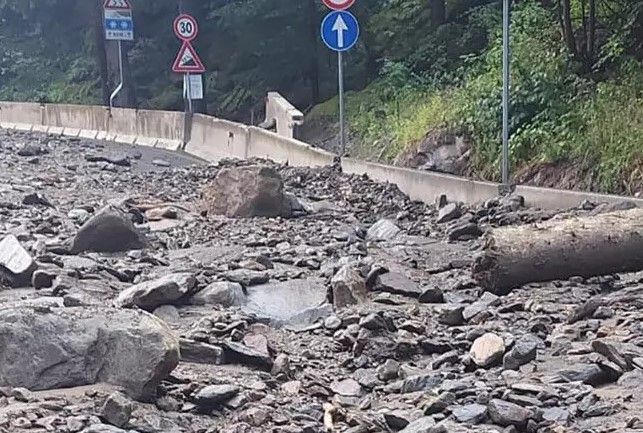 Riapre alle 18 la strada per Cogne, ripristinata la normale viabilità