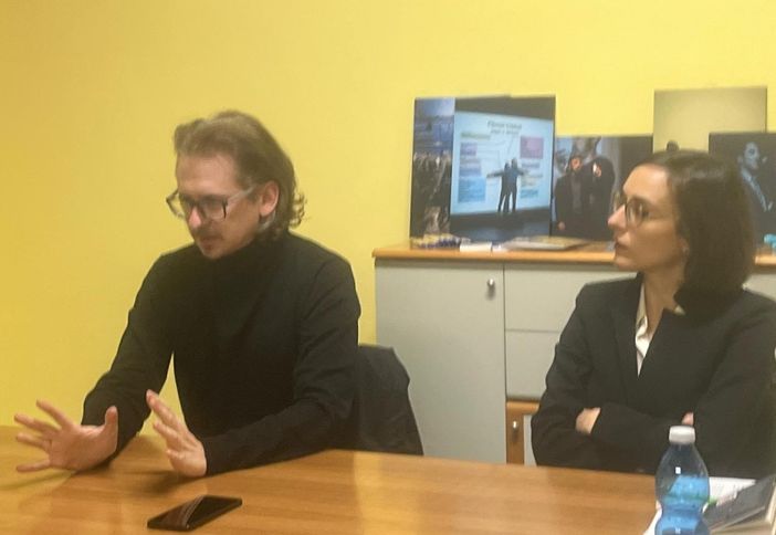 Il pm Giovanni Roteglia e la giudice Giulia De Luca