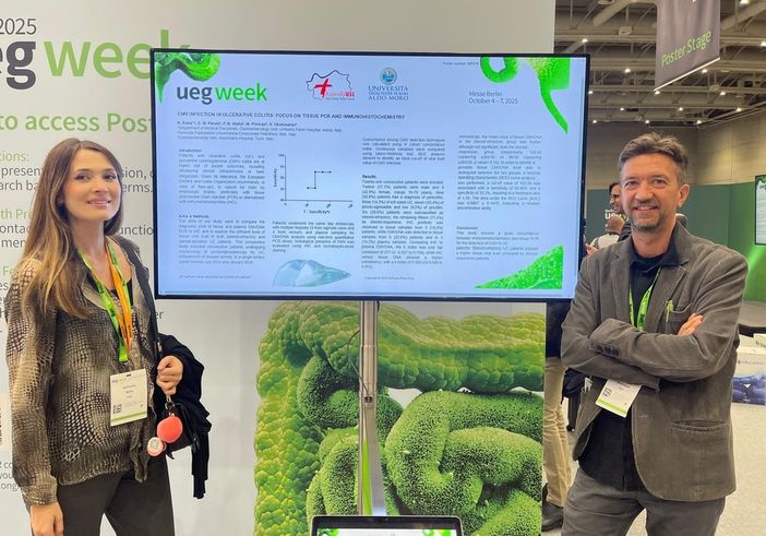 I gastrenterologi Raffaella Rima e Stefano Okolicsanyi I gastrenterologi Raffaella Rima e Stefano Okolicsanyi