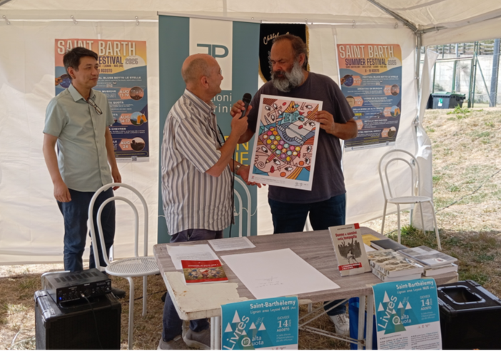 Da sn Chen Ming, Ennio Pedrini e Alberto Dassisti Da sn Chen Ming, Ennio Pedrini e Alberto Dassisti