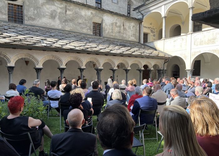 Rassegna 'Claustri Musica', concerto al Chiostro di Aosta
