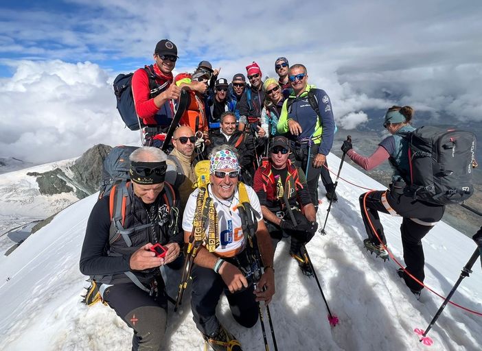 Egidio, Chiara e Raffaele sono 'Alpinisti InSuperAbili'