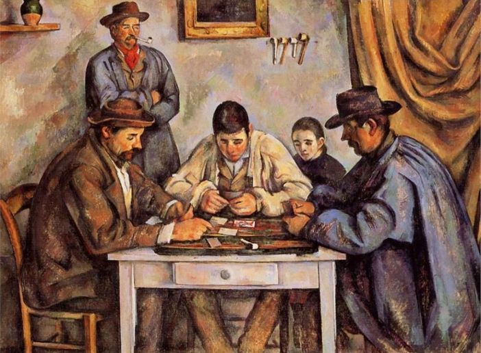 'I giocatori di carte', 1890-1892 - Paul Cézanne (1839-1906) 'I giocatori di carte', 1890-1892 - Paul Cézanne (1839-1906)