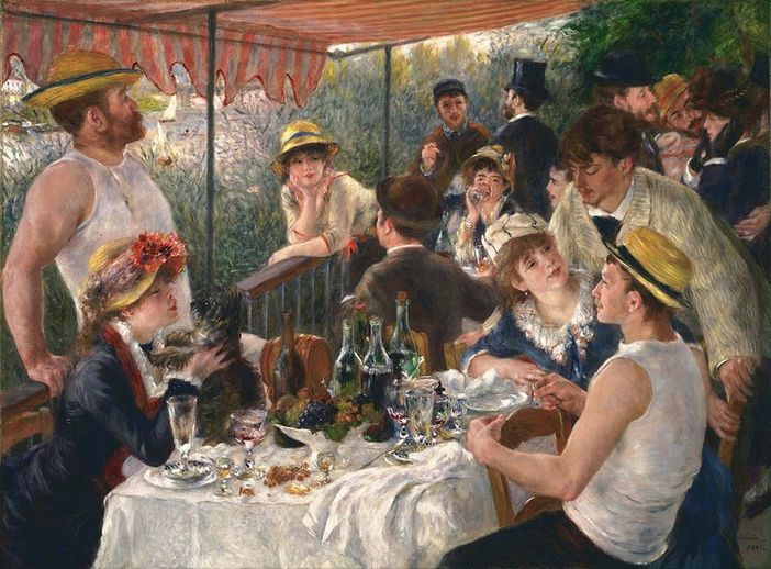 'La colazione dei canottieri' (1880-1882) -P.A.Renoir