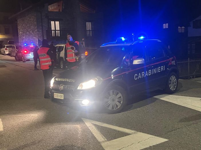 Furti in abitazione, 'super pattugliamento' dei carabinieri in media Valle