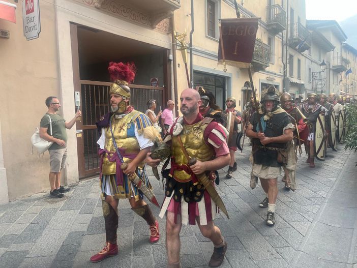 Aosta rivive Augusta Prætoria, in corso 'Veni Vidi Augusta' tra rievocazioni romane e celtiche Aosta rivive Augusta Prætoria, in corso 'Veni Vidi Augusta' tra rievocazioni romane e celtiche