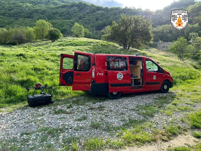 L'uomo è cercato anche con i droni (immagine di repertorio) L'uomo è cercato anche con i droni (immagine di repertorio)