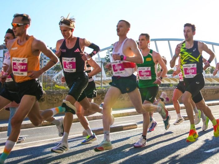 Xavier Chevrier primo da dx (foto Fidal) Xavier Chevrier primo da dx (foto Fidal)