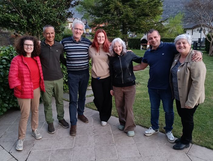 Da sn Dionisia Marchi (segretaria), Giorgio Nigra (consigliere), Gianni Franceschi (tesoriere), Cloe Polini (consigliere), Michela Colombarini (presidente), Mauro Bavosa (consigliere), Silvia Ambroggio (vicepresidente)
