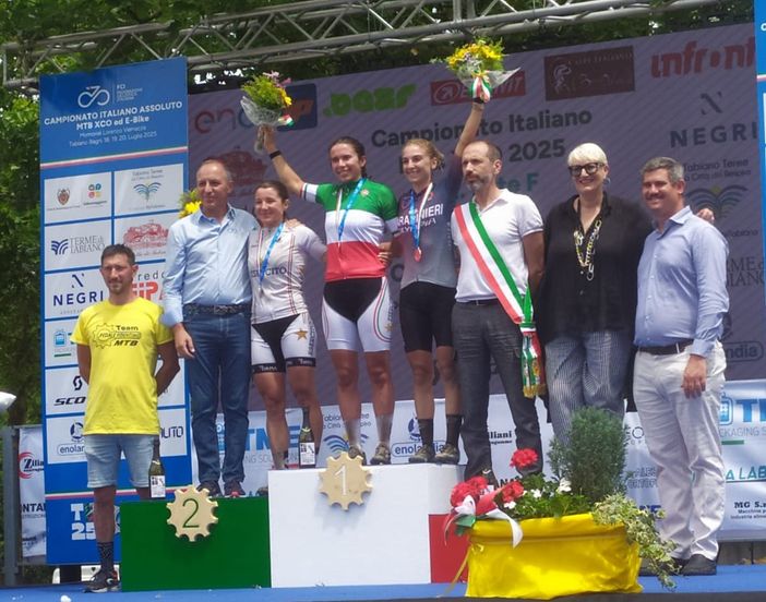 Ciclismo: Berta oro, Pesse e Giangrasso bronzo agli Italiani di Tabiano Terme Ciclismo: Berta oro, Pesse e Giangrasso bronzo agli Italiani di Tabiano Terme