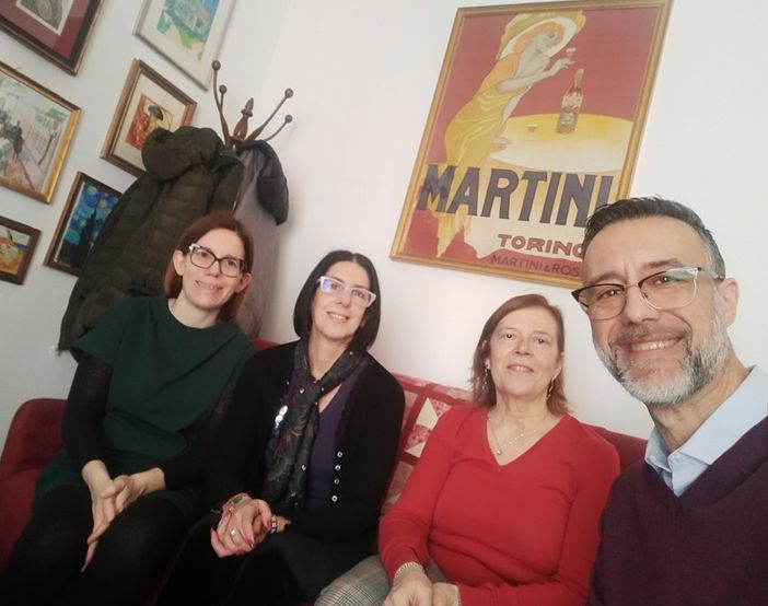 Da dx il presidente Manuele Amateis, la segretaria Patrizia Marcoz, la consigliera Stefania Magro e la vicepresidente Francesca Rizzo Da dx il presidente Manuele Amateis, la segretaria Patrizia Marcoz, la consigliera Stefania Magro e la vicepresidente Francesca Rizzo