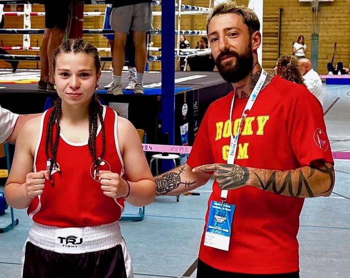 Amina Golinelli e Luca De Carolis Amina Golinelli e Luca De Carolis