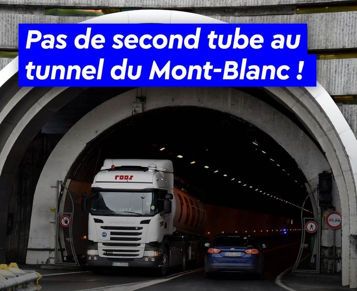 Deciso 'NO' del Governo francese al raddoppio del tunnel del Bianco Deciso 'NO' del Governo francese al raddoppio del tunnel del Bianco