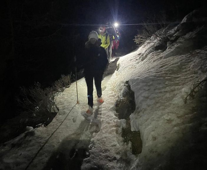 In salvo due escursionisti dispersi sopra Cogne In salvo due escursionisti dispersi sopra Cogne